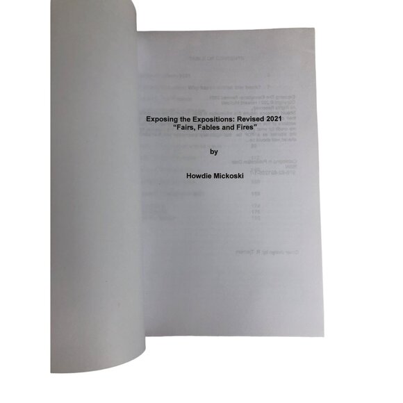 Exposing The Expositions: Revised 2021 By Howdie Mickoski Paperback Book - Picture 4 of 7